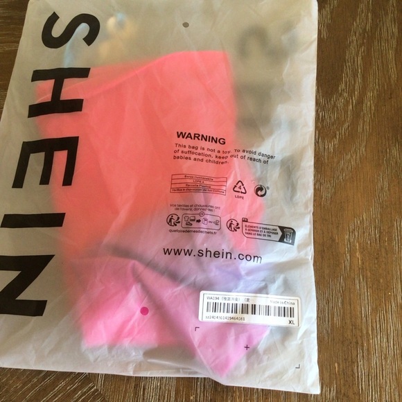 Womens Lune Pink Blue Ombré Chain Straps Cami Tank Top Size XL - Picture 6 of 7